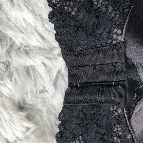 Torrid Black Lace Underwire Bra with Adjustable Straps - Picture 5 of 7